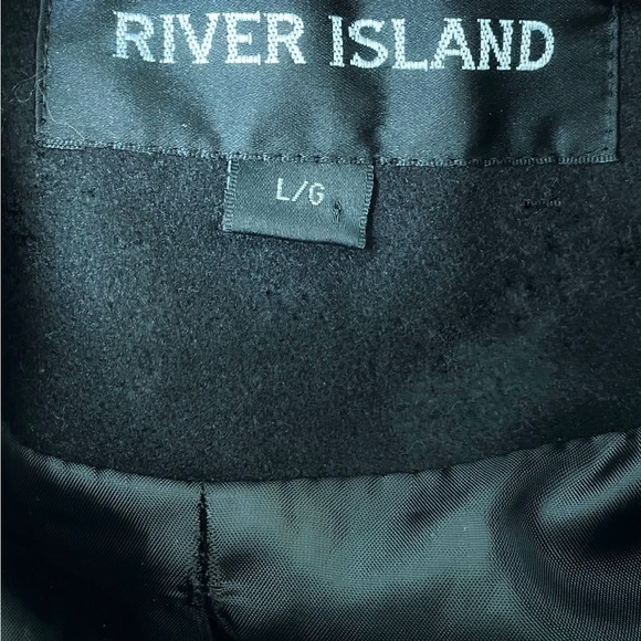 RIVER ISLAND Wool blend coat - Picture 4 of 9